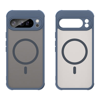 Custodia MagSafe per Google Pixel 10 Pro XL, Techsuit, HaloFrost II, Blu Navy