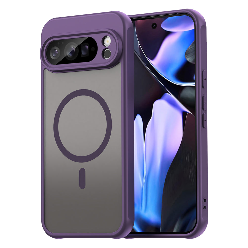 Custodia MagSafe per Google Pixel 10 Pro XL, Techsuit, HaloFrost II, Viola