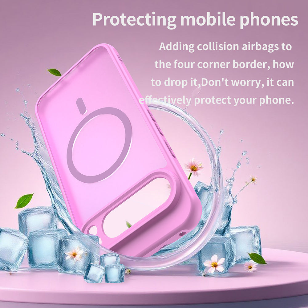 Coque MagSafe pour Google Pixel 10 Pro XL, Techsuit, HaloFrost II, Rose