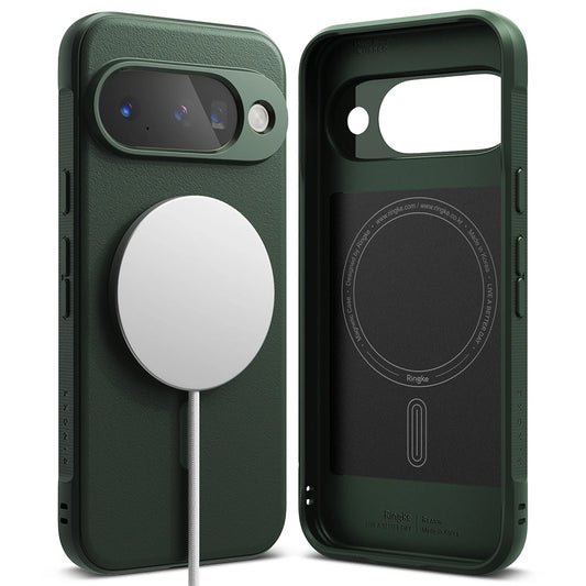 MagSafe-Hülle für Google Pixel 10, Ringke, Onyx, Dunkelgrün