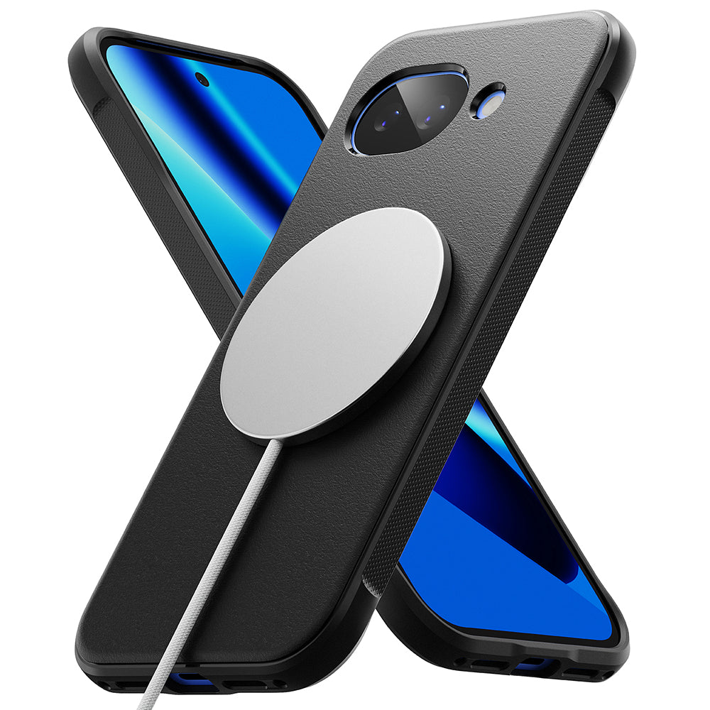 Étui MagSafe pour Google Pixel 10a, Ringke, Onyx, Noir