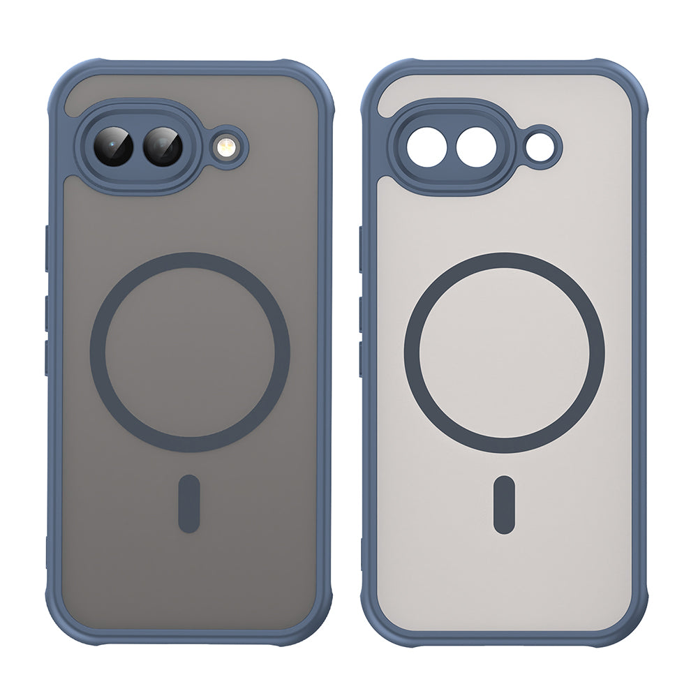 Custodia MagSafe per Google Pixel 10a, Techsuit, HaloFrost II, Blu Navy