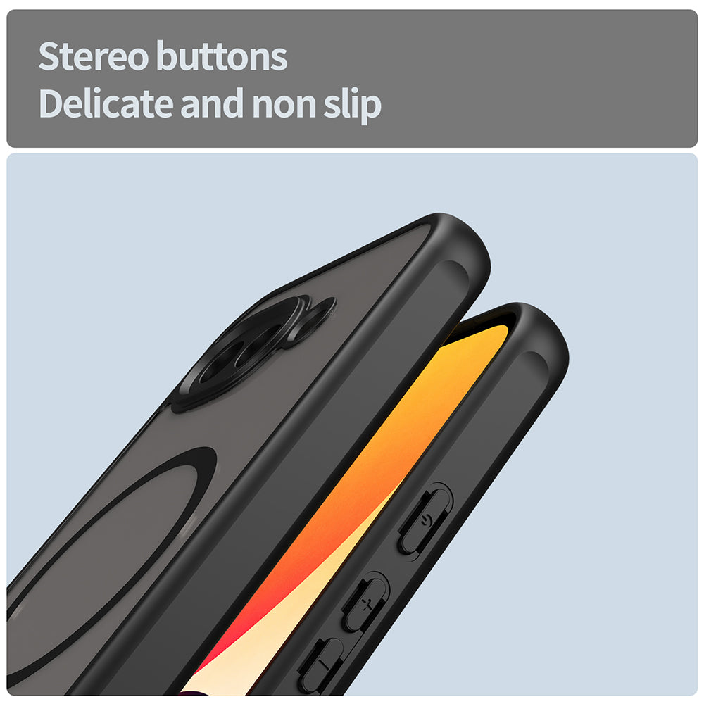 Custodia MagSafe per Google Pixel 10a, Techsuit, HaloFrost II, Nera