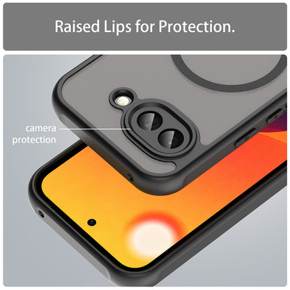 Custodia MagSafe per Google Pixel 10a, Techsuit, HaloFrost II, Nera