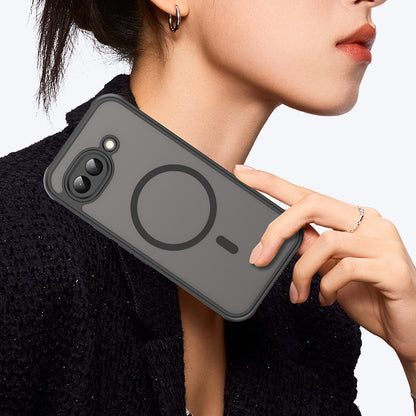 Custodia MagSafe per Google Pixel 10a, Techsuit, HaloFrost II, Nera