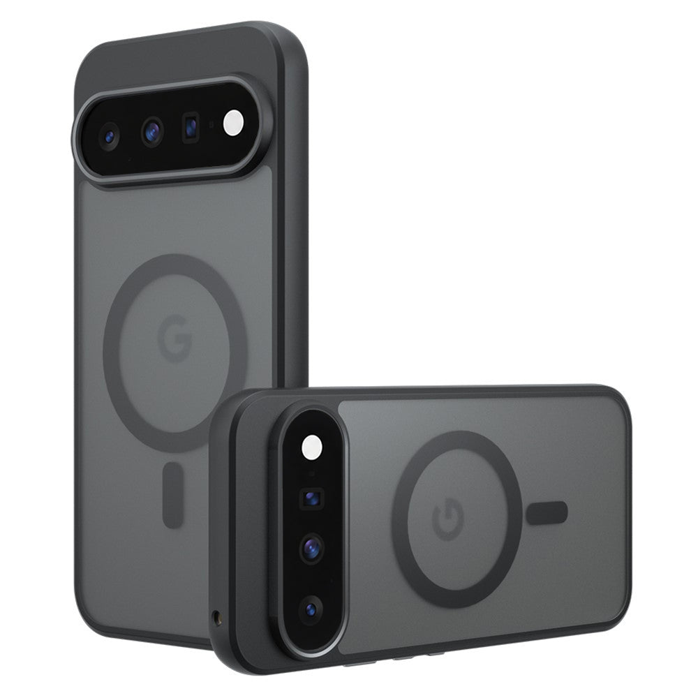 Custodia MagSafe per Google Pixel 11 Pro / 11, Techsuit, PureFrost, Nero Satinato
