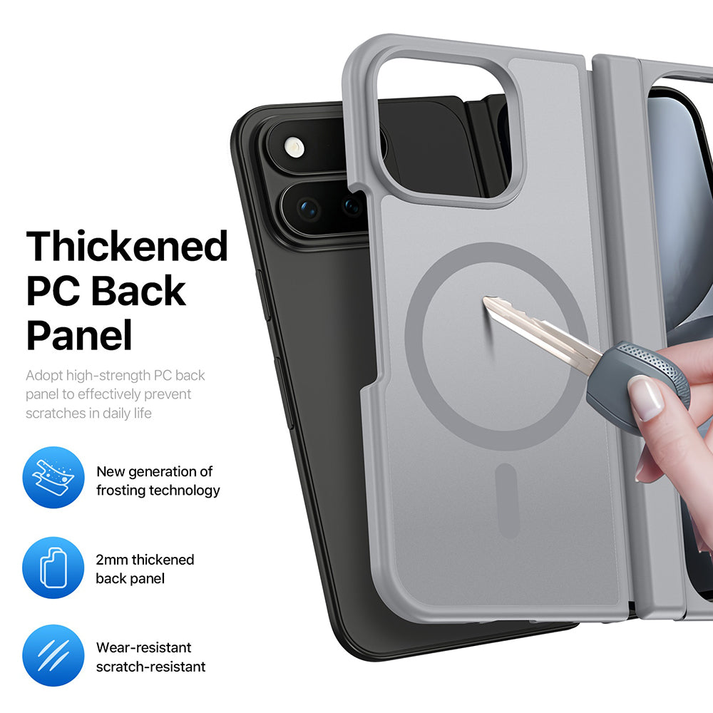 MagSafe Case for Google Pixel 11 Pro Fold, DUX DUCIS, Yind, Gray