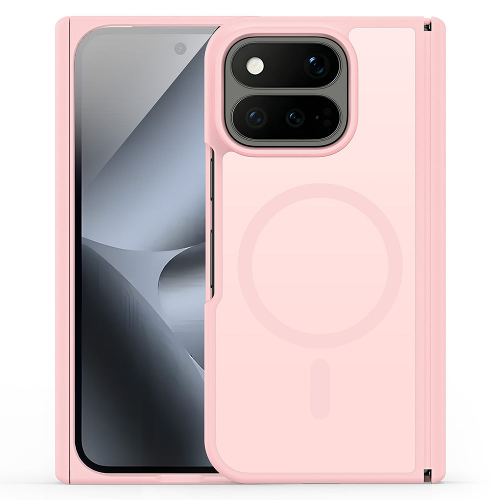 Coque MagSafe pour Google Pixel 11 Pro Fold, DUX DUCIS, Yind, Rose Clair