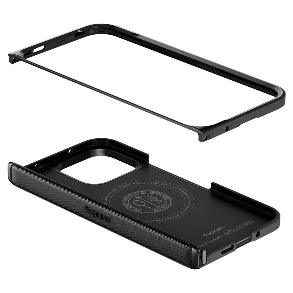 Custodia MagSafe per Google Pixel 11 Pro Fold, Spigen, Slim Armor Pro, Nera ACS11458