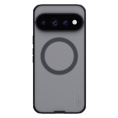 Coque MagSafe pour Google Pixel 11 Pro, Nillkin, Super Shield Pro, noire transparente satinée