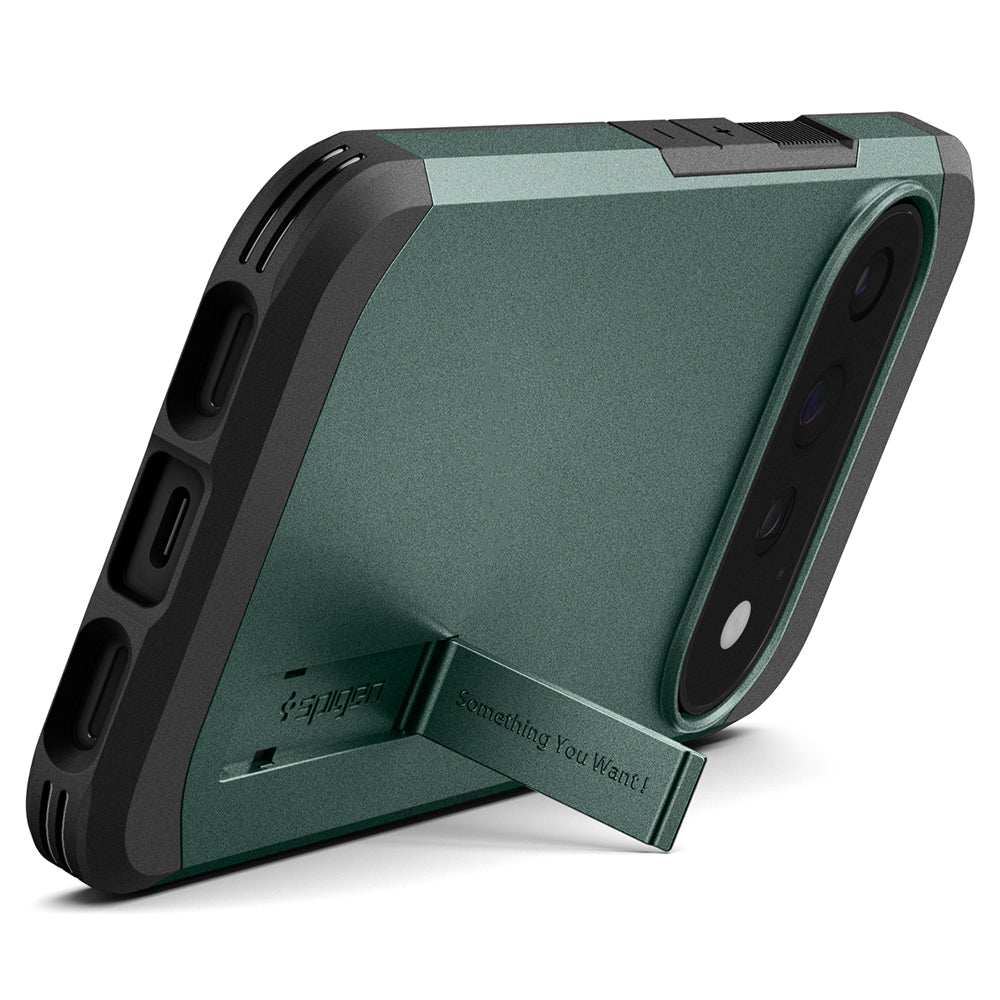 Custodia MagSafe per Google Pixel 11 Pro, Spigen, Tough Armor, Verde ACS11859