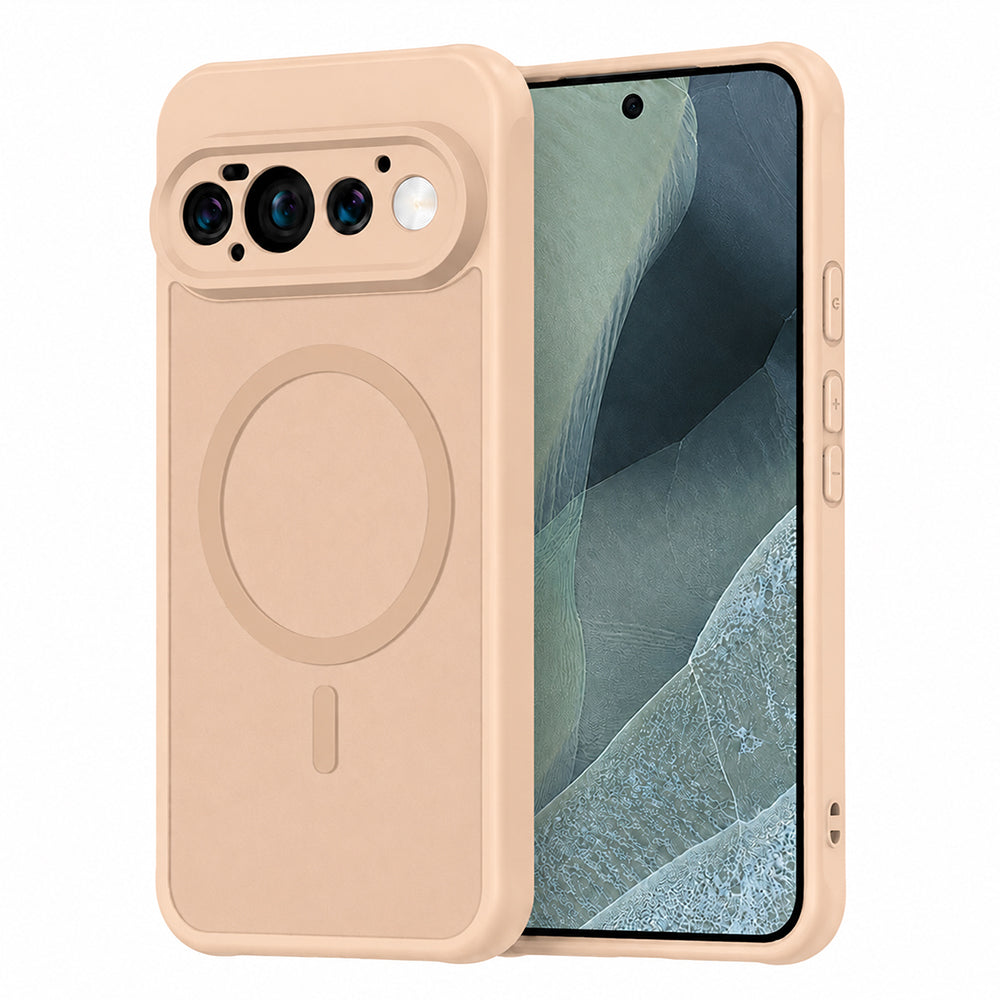 Custodia MagSafe per Google Pixel 11 Pro, Techsuit, HaloFrost II, Dorata