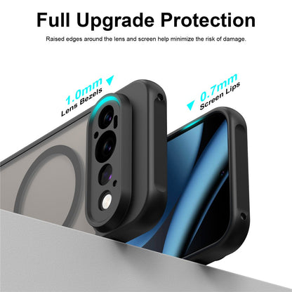 Custodia MagSafe per Google Pixel 11 Pro, Techsuit, HaloFrost II, Dorata