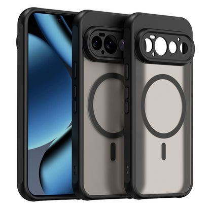 Coque MagSafe pour Google Pixel 11 Pro, Techsuit, HaloFrost II, Noire