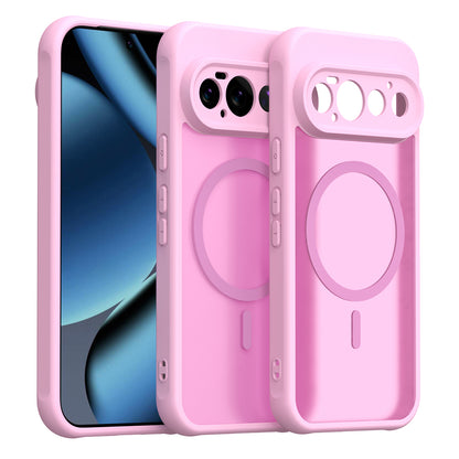 Coque MagSafe pour Google Pixel 11 Pro, Techsuit, HaloFrost II, Rose