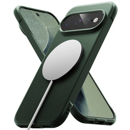 Custodia MagSafe per Google Pixel 11 Pro XL, Ringke, Onyx, Verde Scuro