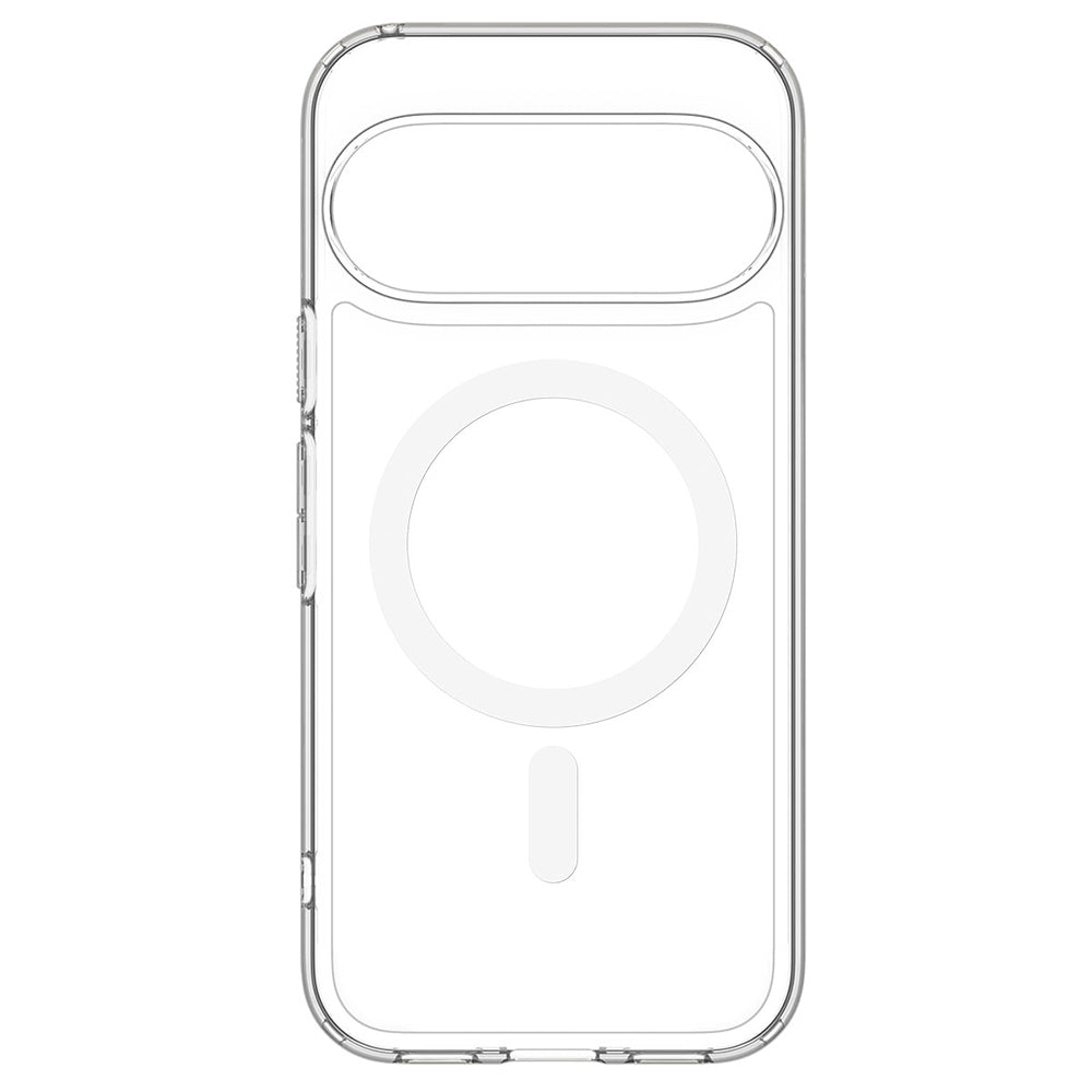 Custodia MagSafe per Google Pixel 11 Pro XL, Spigen, Ultra Hybrid, Trasparente Bianca ACS11451