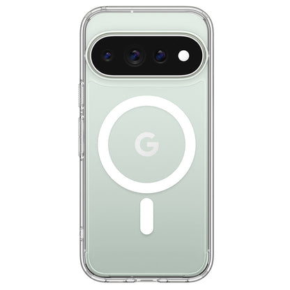 Custodia MagSafe per Google Pixel 11 Pro XL, Spigen, Ultra Hybrid, Trasparente Bianca ACS11451