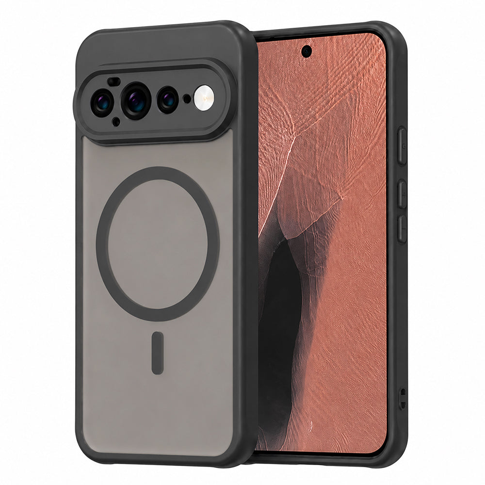 Custodia MagSafe per Google Pixel 11 Pro XL, Techsuit, HaloFrost II, Nera