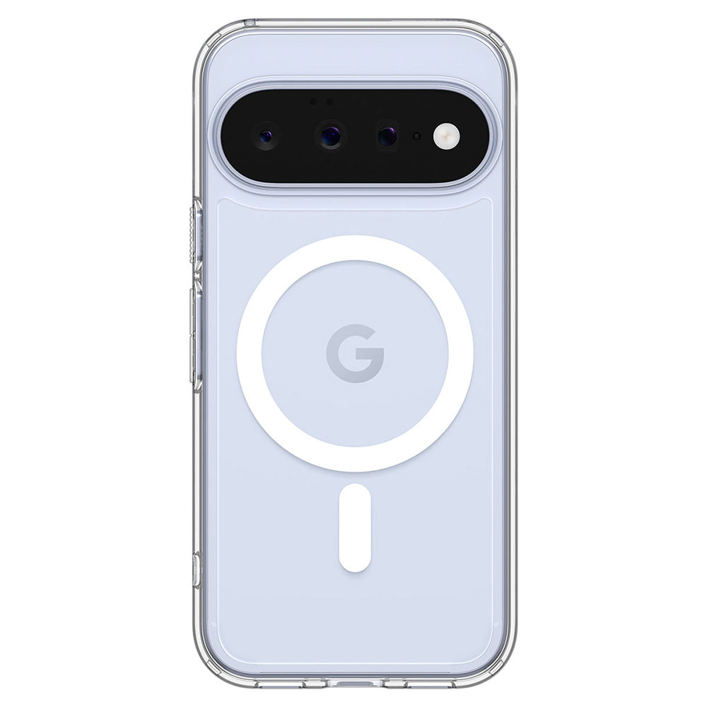 Coque MagSafe pour Google Pixel 11, Spigen, Ultra Hybrid, Transparente Blanche ACS11441