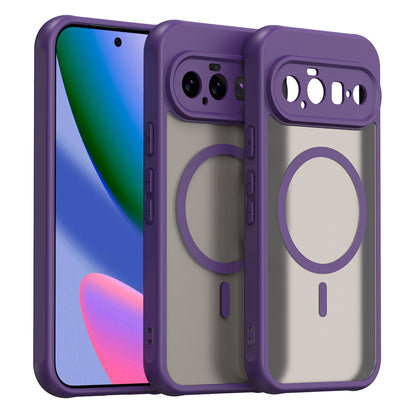 Coque MagSafe pour Google Pixel 11, Techsuit, HaloFrost II, Violet