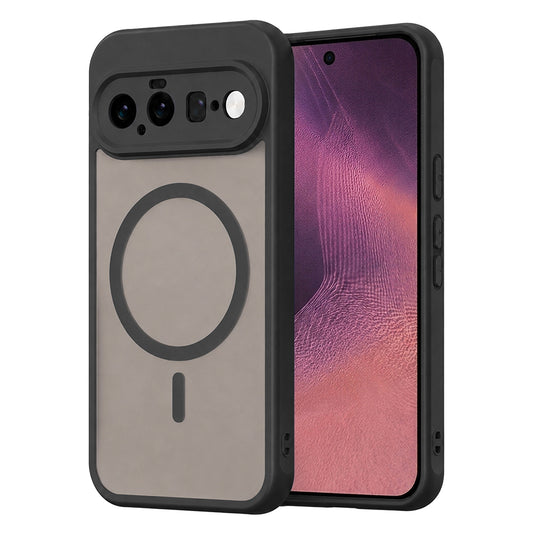Custodia MagSafe per Google Pixel 11, Techsuit, HaloFrost II, Nera