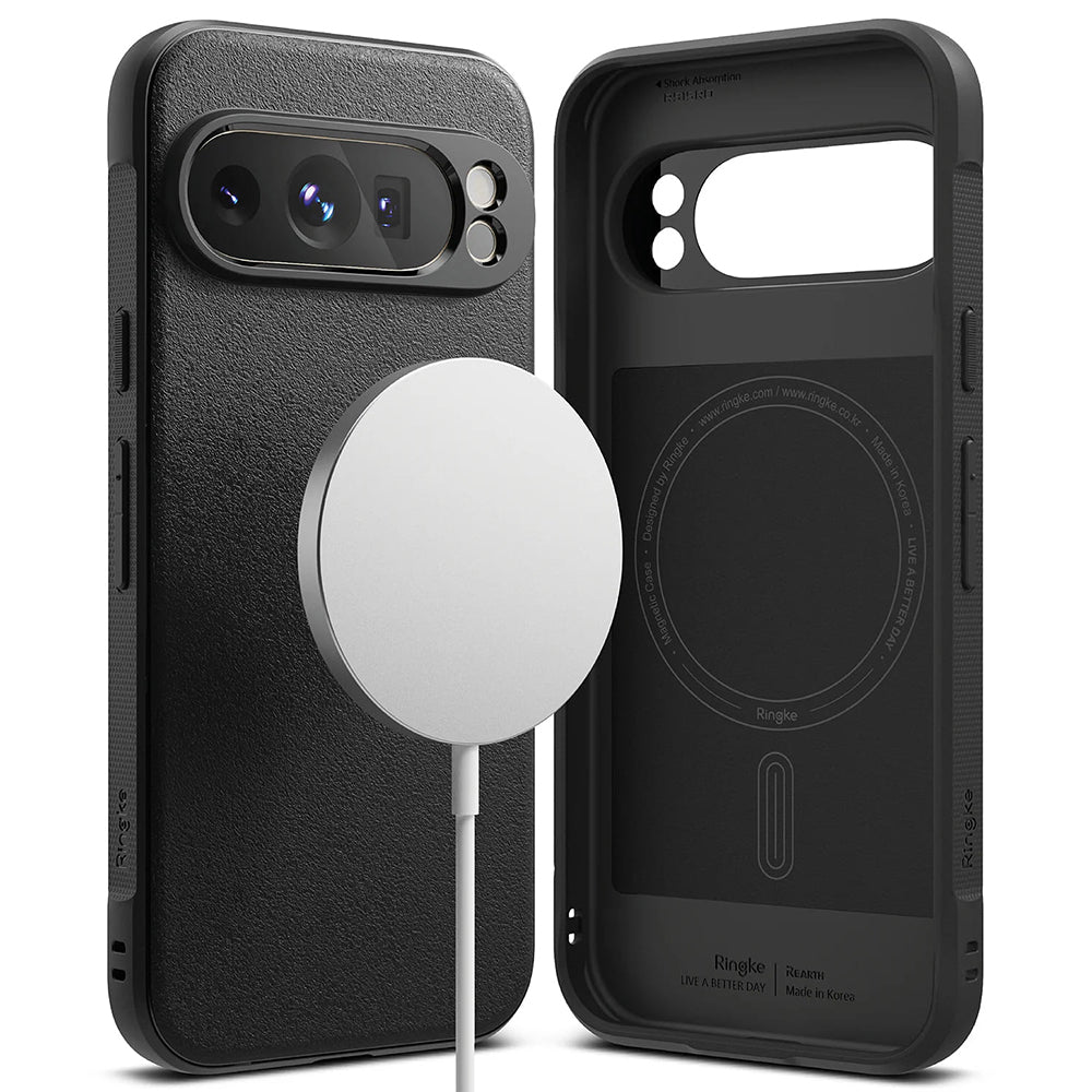 Custodia MagSafe per Google Pixel 9 Pro, Ringke, Onyx, Nera