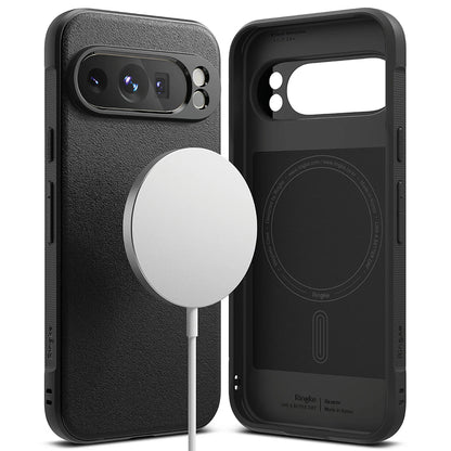 Custodia MagSafe per Google Pixel 9 Pro, Ringke, Onyx, Nera