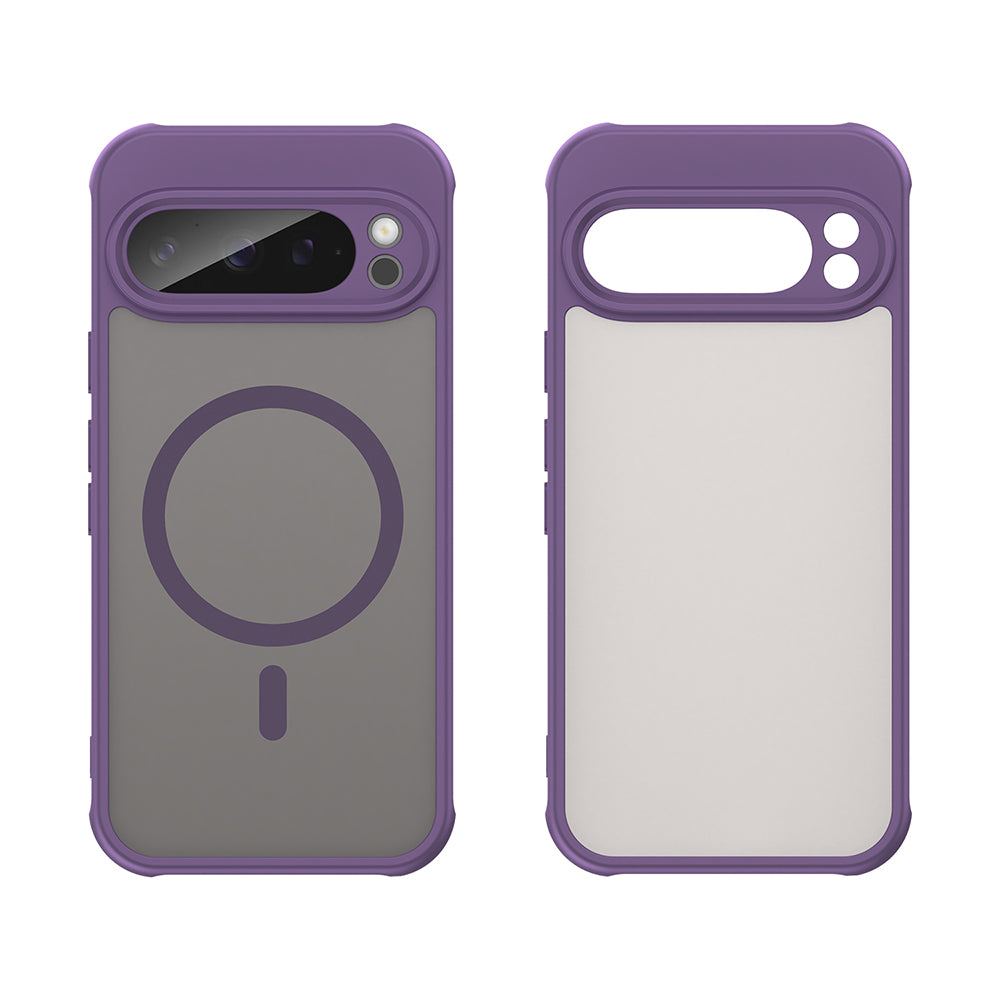 Custodia MagSafe per Google Pixel 9 Pro, Techsuit, HaloFrost II, Viola