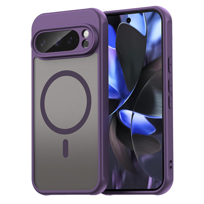 Custodia MagSafe per Google Pixel 9 Pro, Techsuit, HaloFrost II, Viola