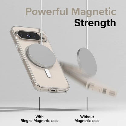 Custodia MagSafe per Google Pixel 9 Pro XL, Ringke, Fusion, Trasparente