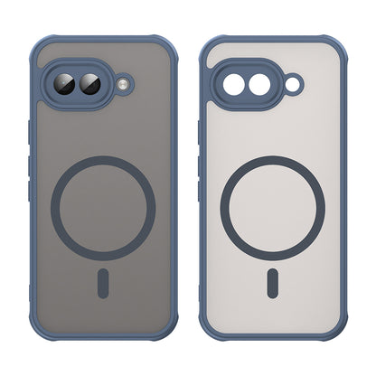 Custodia MagSafe per Google Pixel 9a, Techsuit, HaloFrost II, Blu Navy