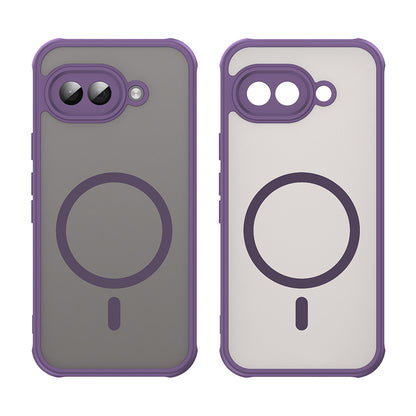 Custodia MagSafe per Google Pixel 9a, Techsuit, HaloFrost II, Viola