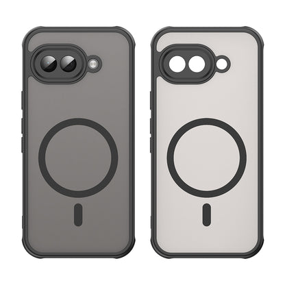 Custodia MagSafe per Google Pixel 9a, Techsuit, HaloFrost II, Nera