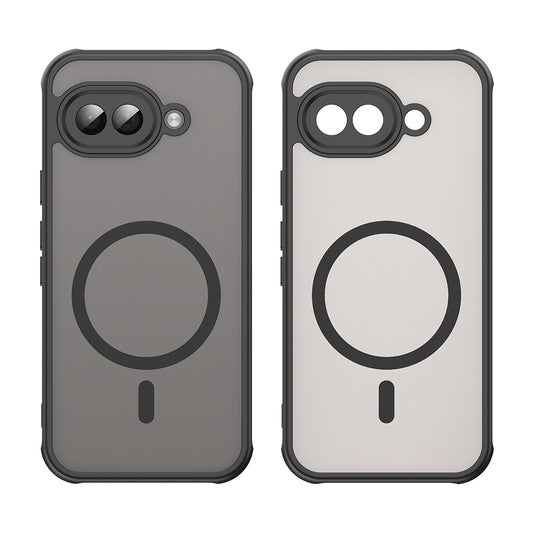 Coque MagSafe pour Google Pixel 9a, Techsuit, HaloFrost II, Noire