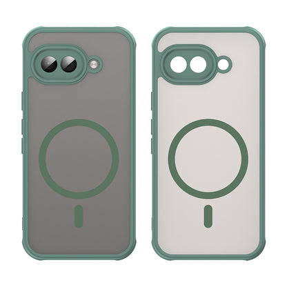 Custodia MagSafe per Google Pixel 9a, Techsuit, HaloFrost II, Verde