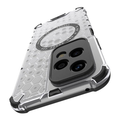 Custodia MagSafe per Honor 200 Lite, Techsuit, HoneyComb Shield, Nera