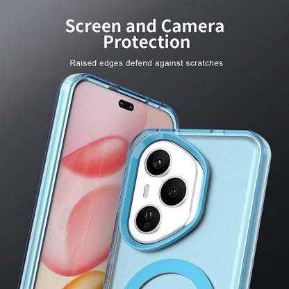 Custodia MagSafe per Honor 400 Pro, Techsuit, CandyCase, Blu