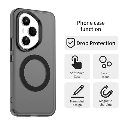 Custodia MagSafe per Honor 400 Pro, Techsuit, CandyCase, Nera