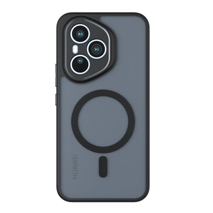 Coque MagSafe pour Honor 400 Pro, Techsuit, PureFrost, Noir Satiné