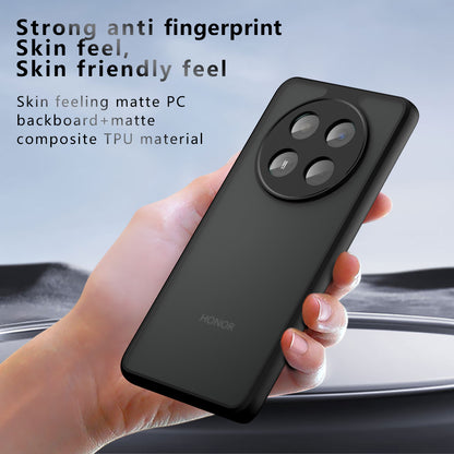 Coque MagSafe pour Honor 400 Pro, Techsuit, PureFrost, Noir Satiné