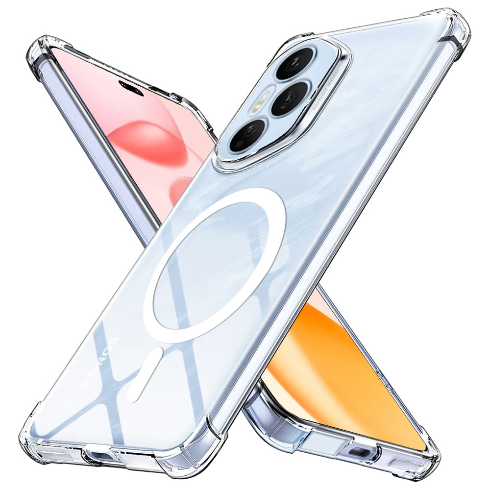 Coque MagSafe pour Honor 400 Pro, Techsuit, Antichoc, Transparente