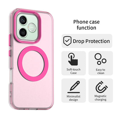 Coque MagSafe pour Honor 600 Lite, Techsuit, CandyCase, Rose