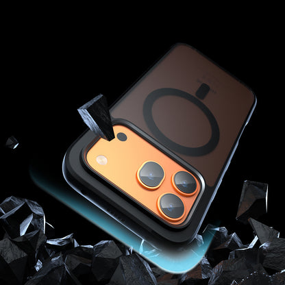 Custodia MagSafe per Honor 600 Pro / 600, Techsuit, PureFrost, Nero Satinato