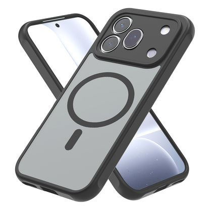 Custodia MagSafe per Honor 600 Pro, Techsuit, HaloFrost II, Nera