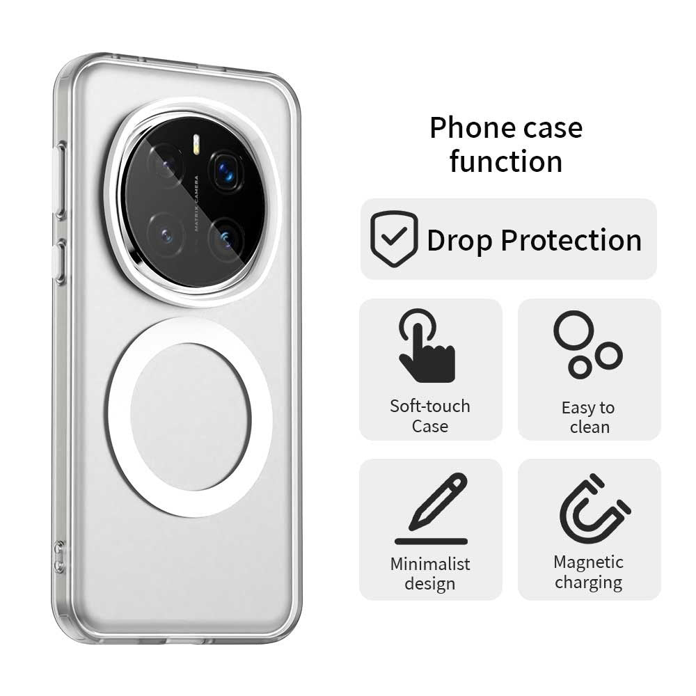 Coque MagSafe pour Honor Magic7 Pro, Techsuit, CandyCase, Blanche