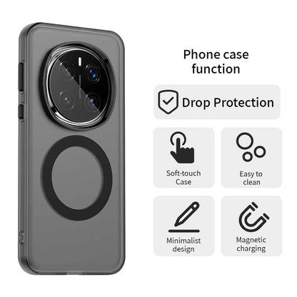 Custodia MagSafe per Honor Magic7 Pro, Techsuit, CandyCase, Nera