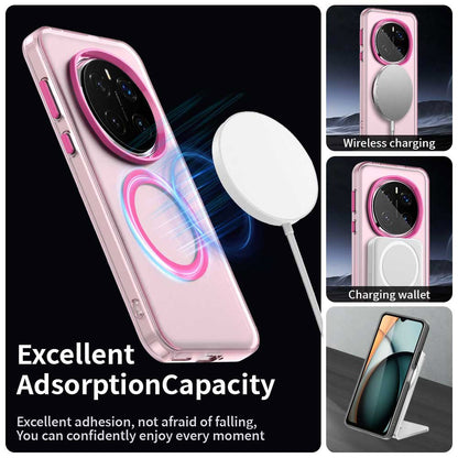 Custodia MagSafe per Honor Magic7 Pro, Techsuit, CandyCase, Rosa