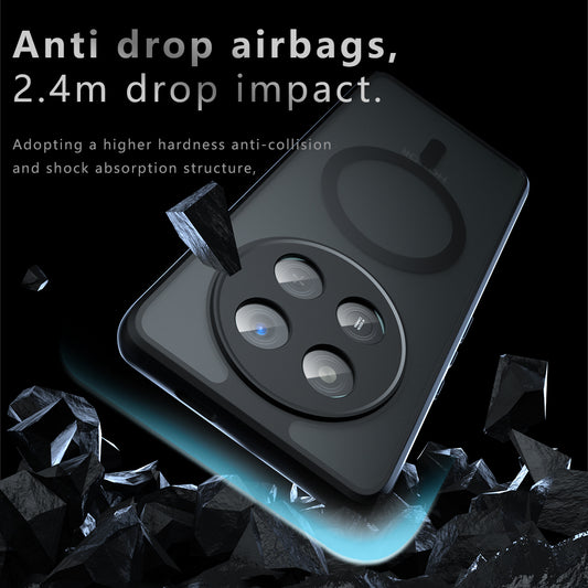MagSafe-Hülle für Honor Magic7 Pro, Techsuit, PureFrost, Schwarz