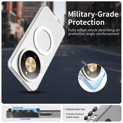 Custodia MagSafe per Honor Magic8 Lite, Techsuit, CandyCase, Bianca